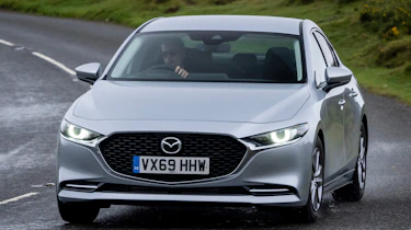 Mazda 3 saloon - cornering