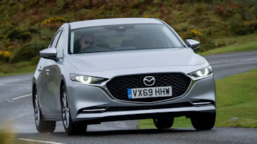 Mazda 3 saloon - front