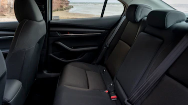 Mazda 3 saloon - rear seats