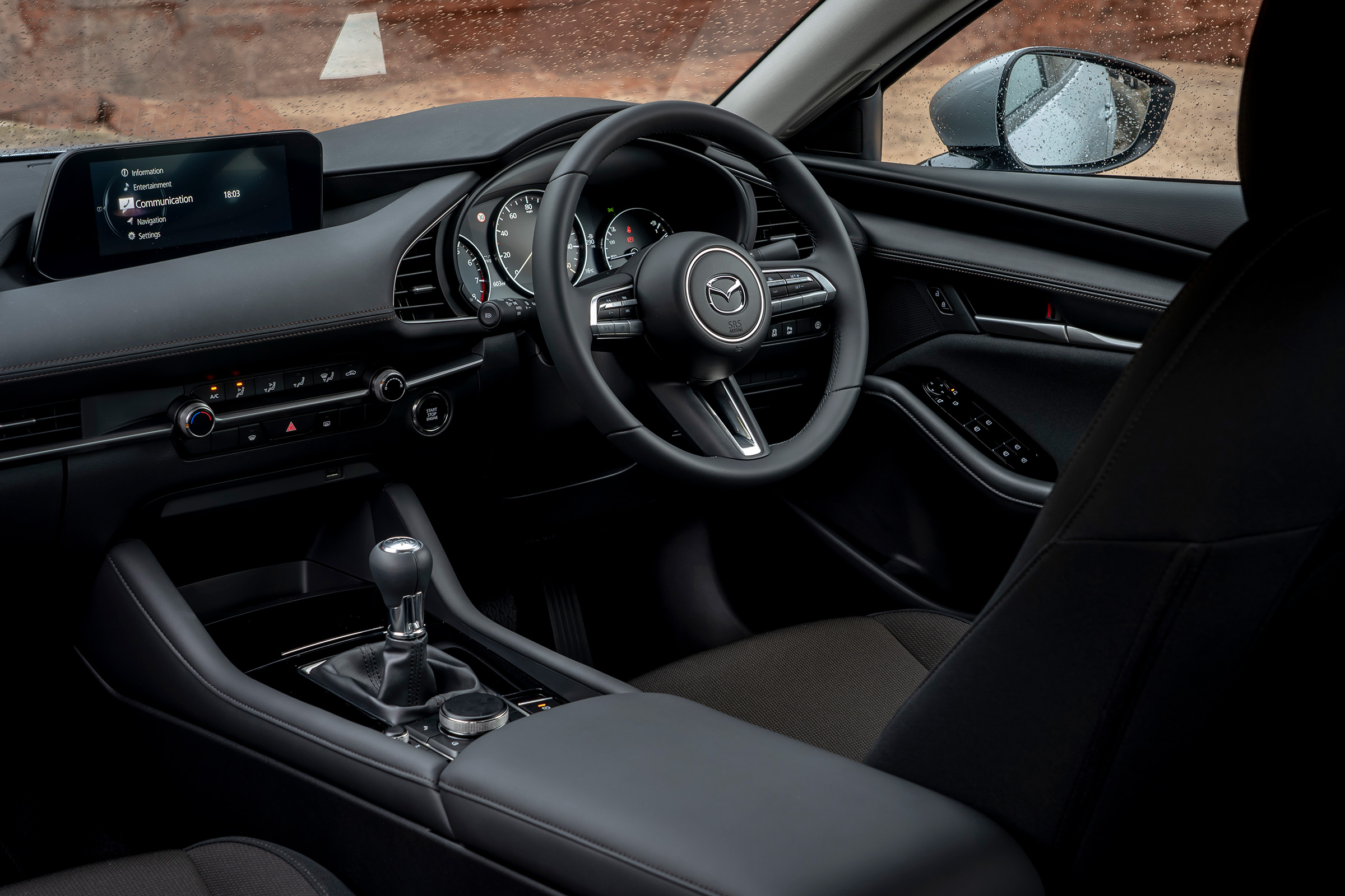 Mazda 3 saloon - interior