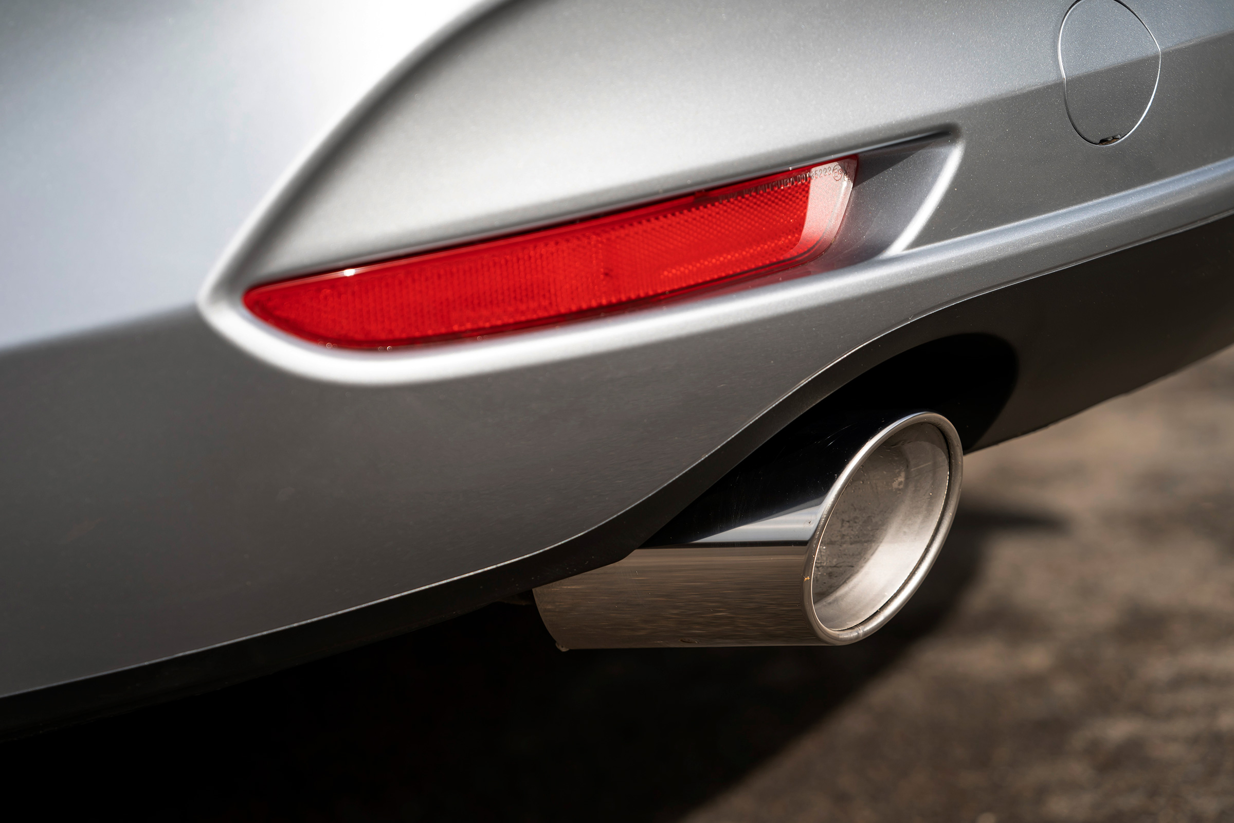 Mazda 3 saloon - exhaust