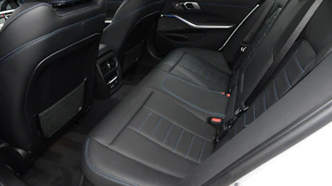 BMW 330e - rear seats