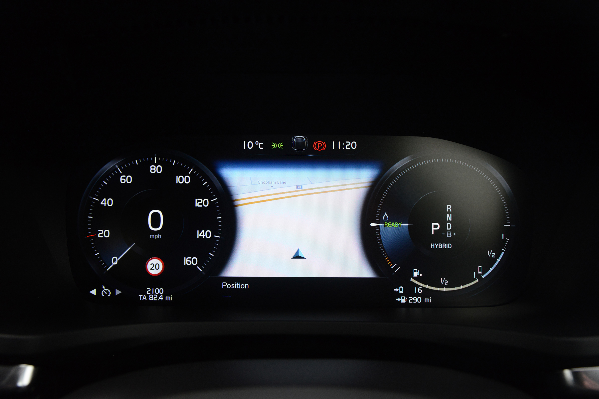 Volvo S60 - dials