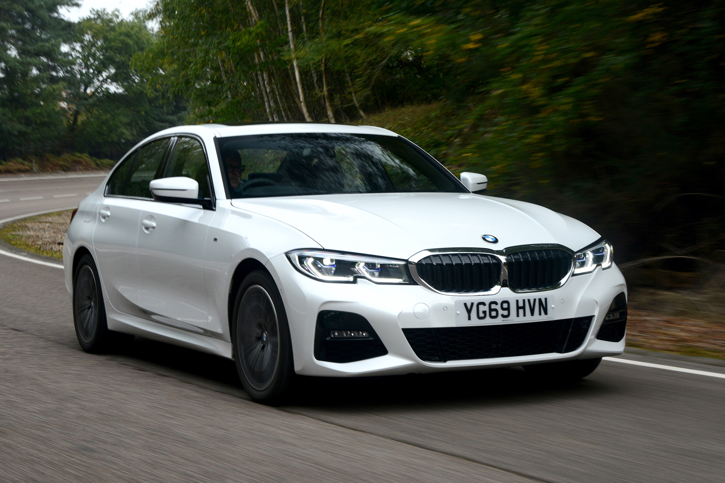BMW 330e - front tracking
