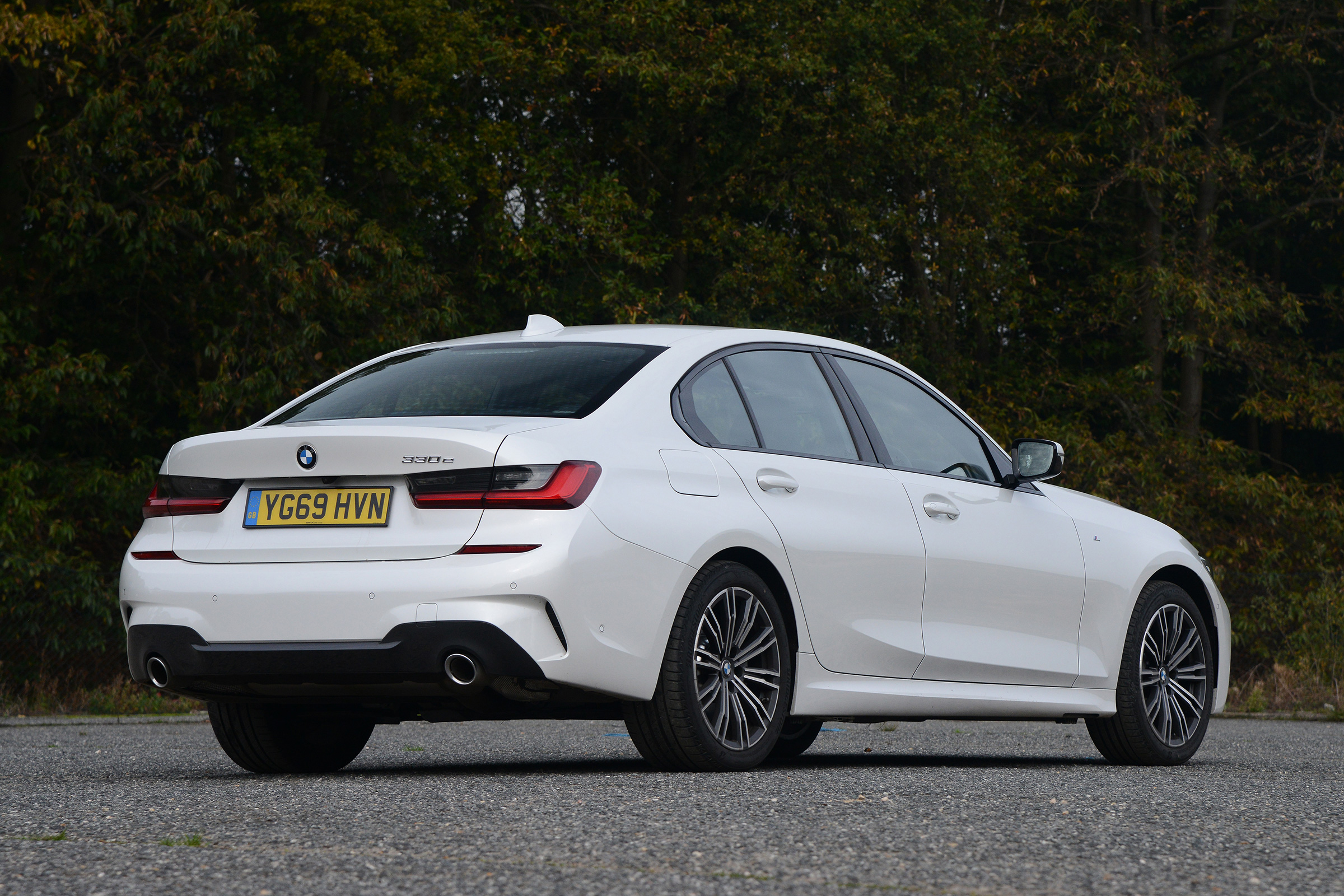 BMW 330e - rear static