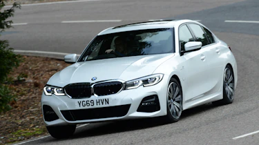 BMW 330e - front cornering
