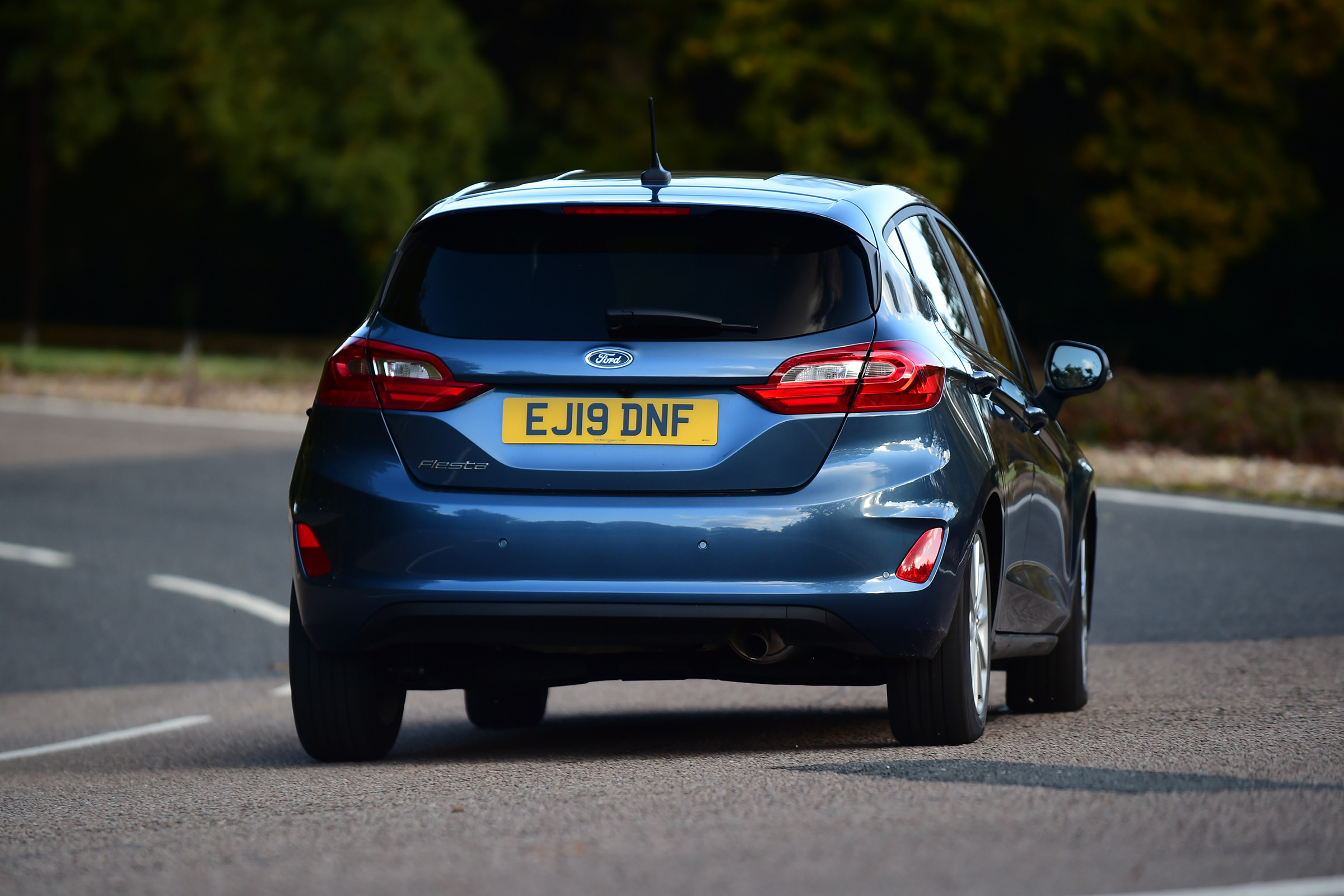 Ford Fiesta - rear cornering