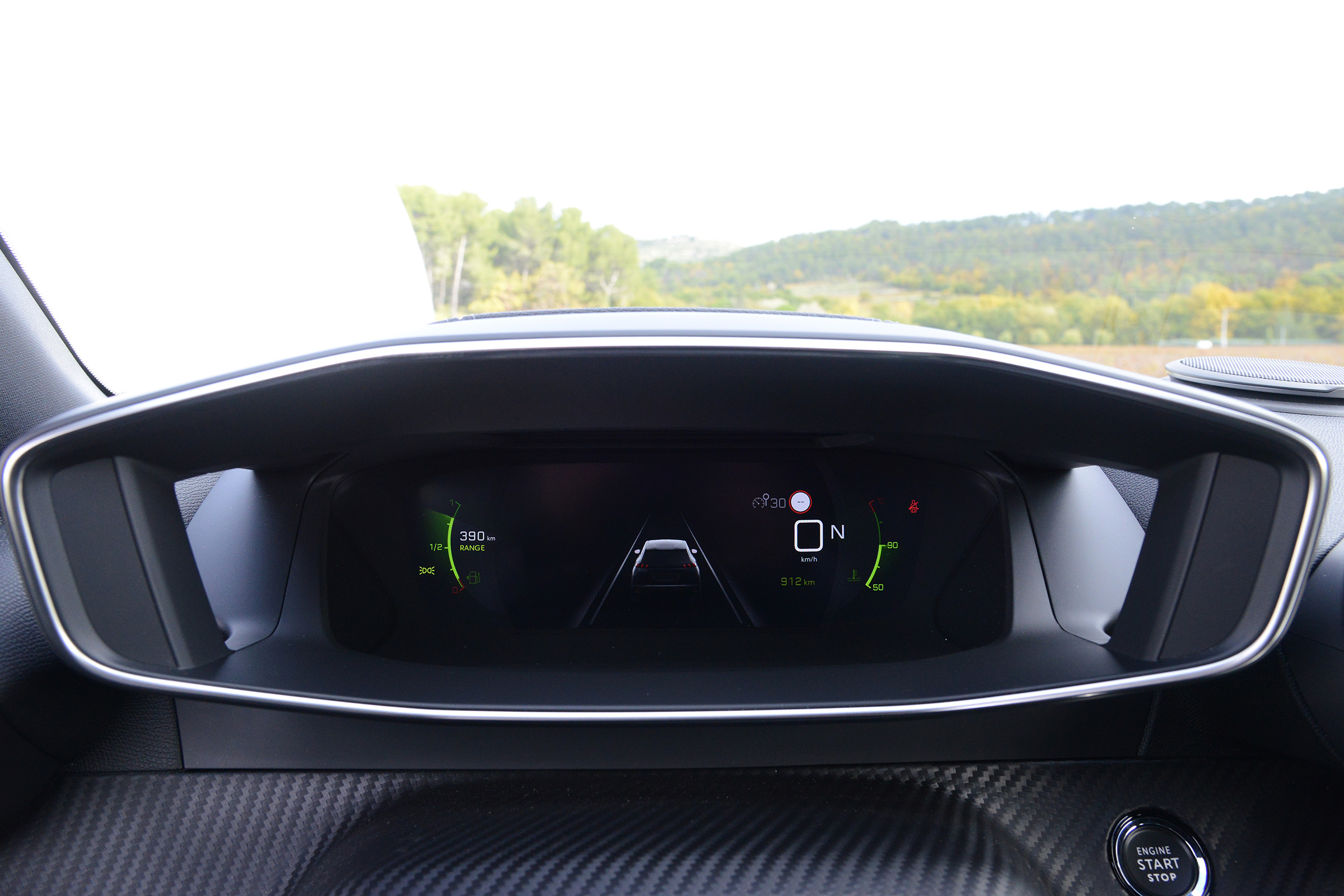 Peugeot 2008 - instrument binnacle 