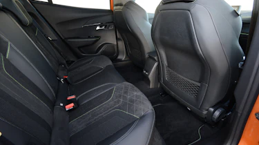 Peugeot 2008 - rear seats