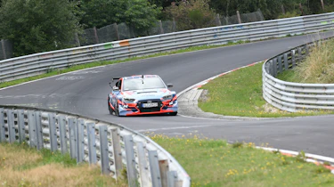 Hyundai RM19 - front cornering nurburgring