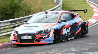 Hyundai RM19 - front cornering nurburgring