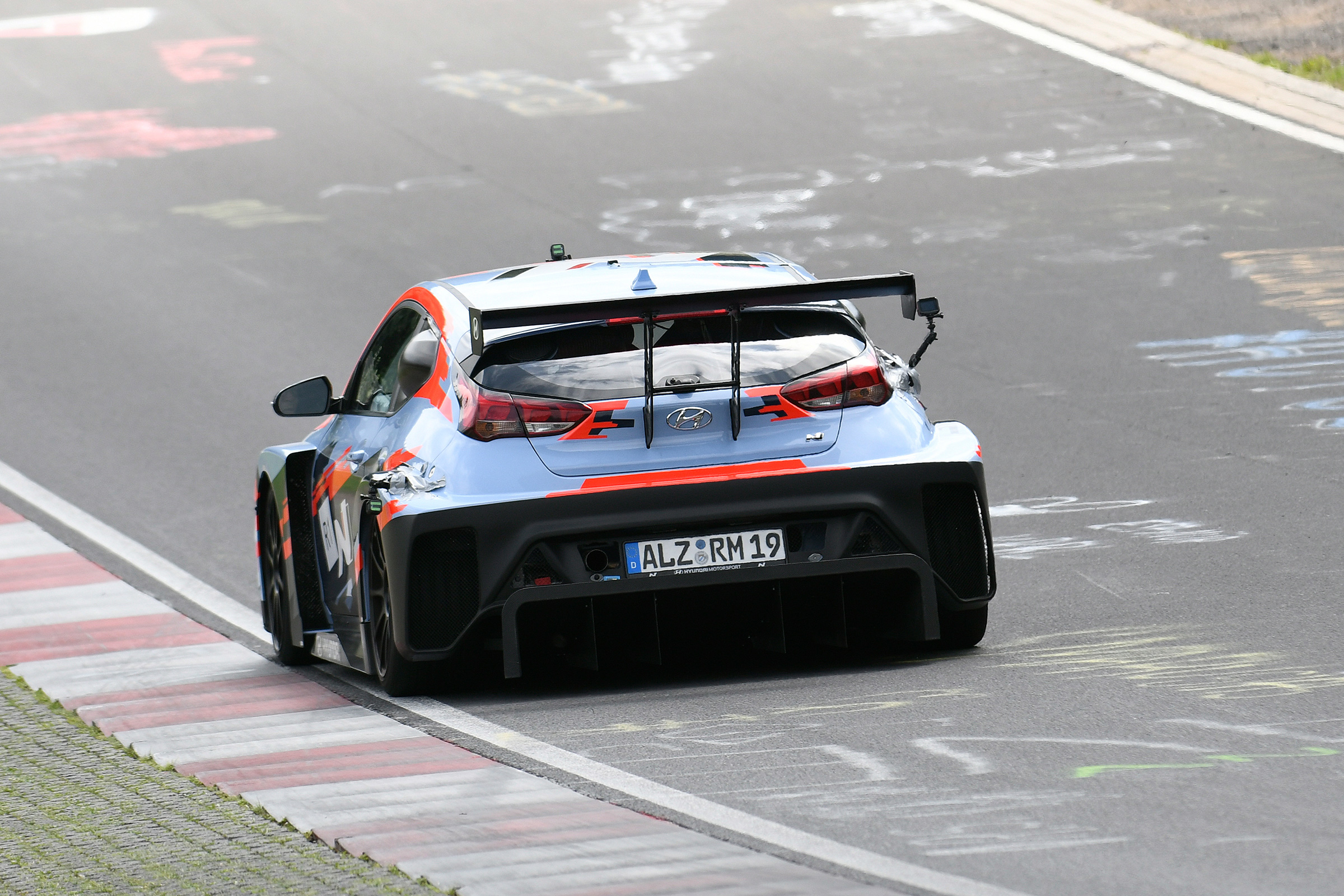 Hyundai RM19 - rear nurburgring 