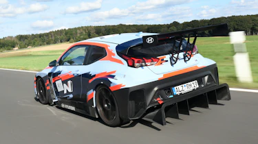 Hyundai RM19 - rear tracking