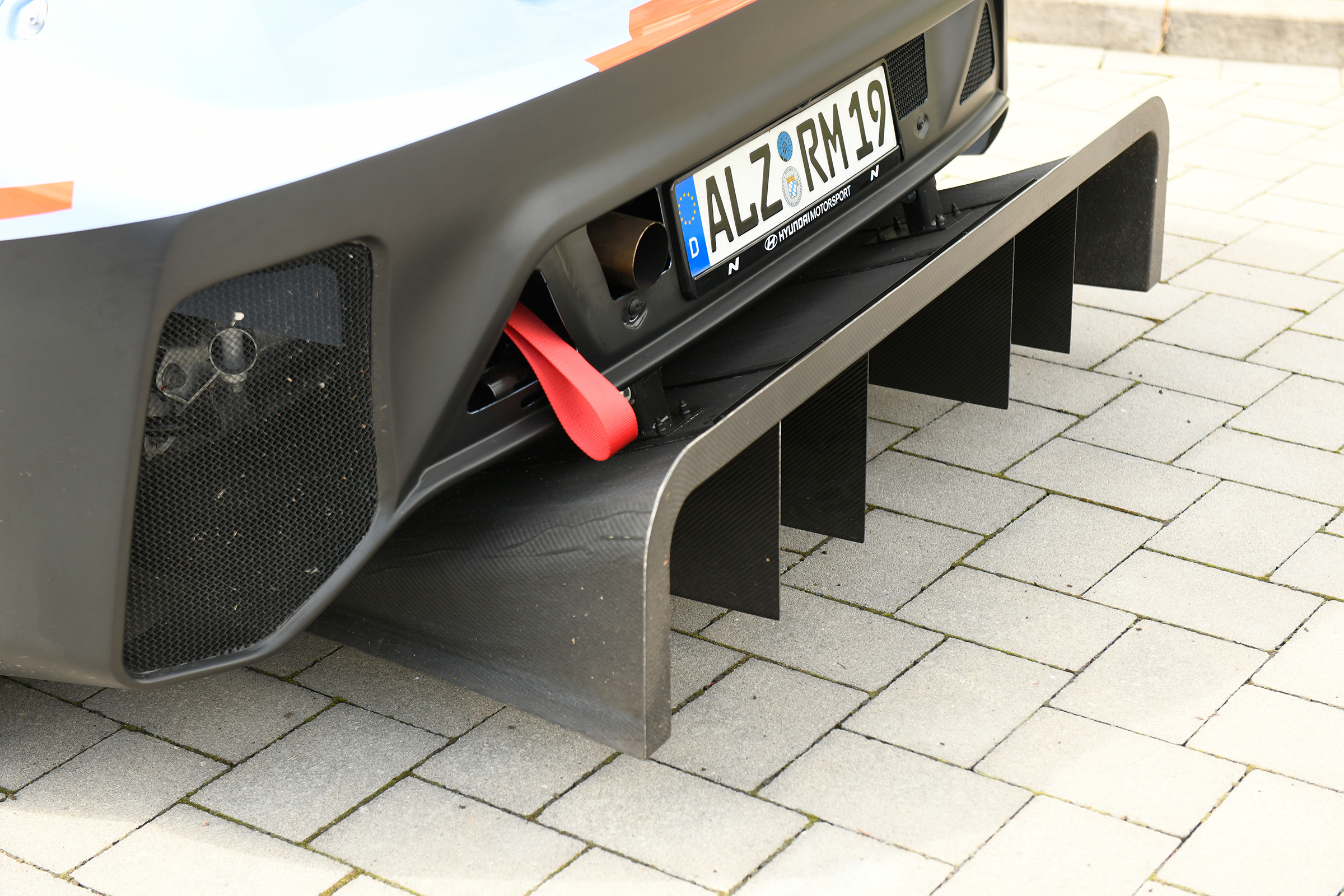 Hyundai RM19 - rear diffuser 