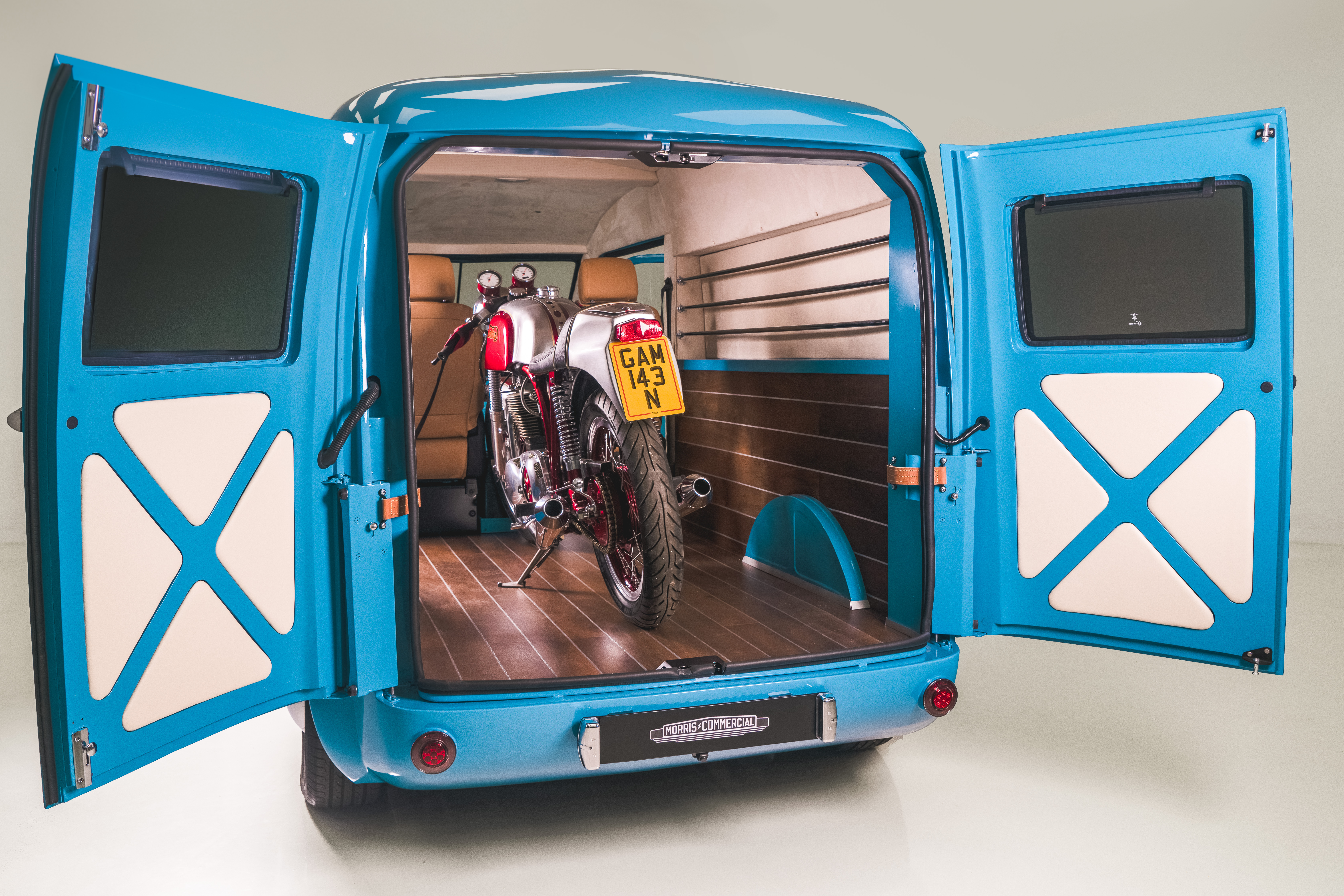 Morris JE - load bay