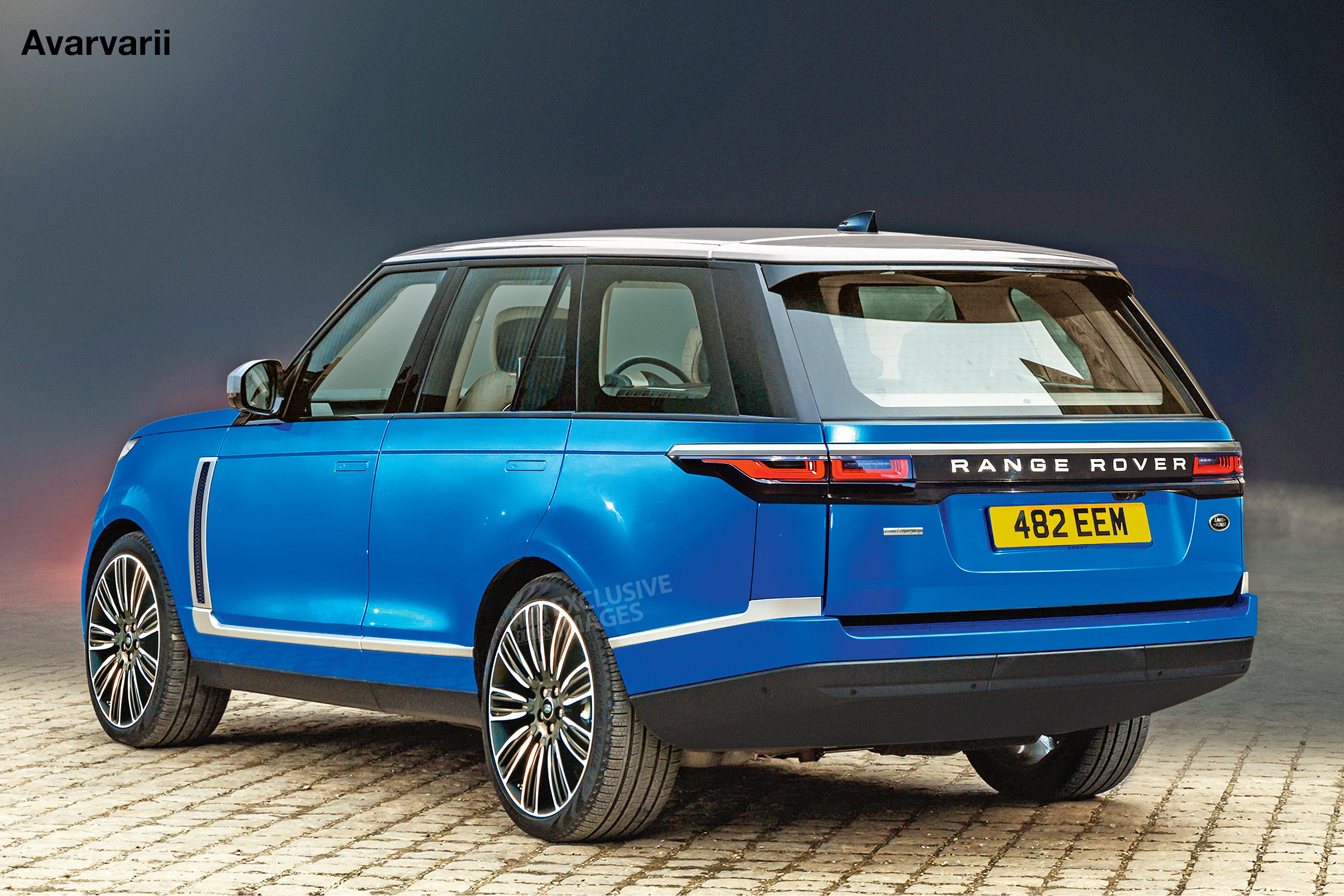 Range Rover EV - rear (watermarked)