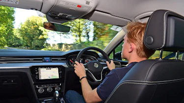 Volkswagen Passat driving