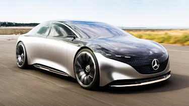 Mercedes EQS - front