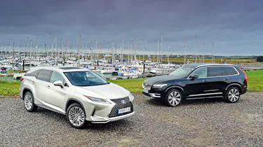 Lexus RX vs Volvo XC90 - header