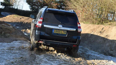 Used Toyota Land Cruiser - rear off-road