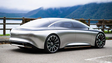 Mercedes EQS - rear static