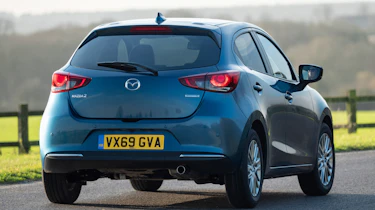 Mazda 2 - rear cornering
