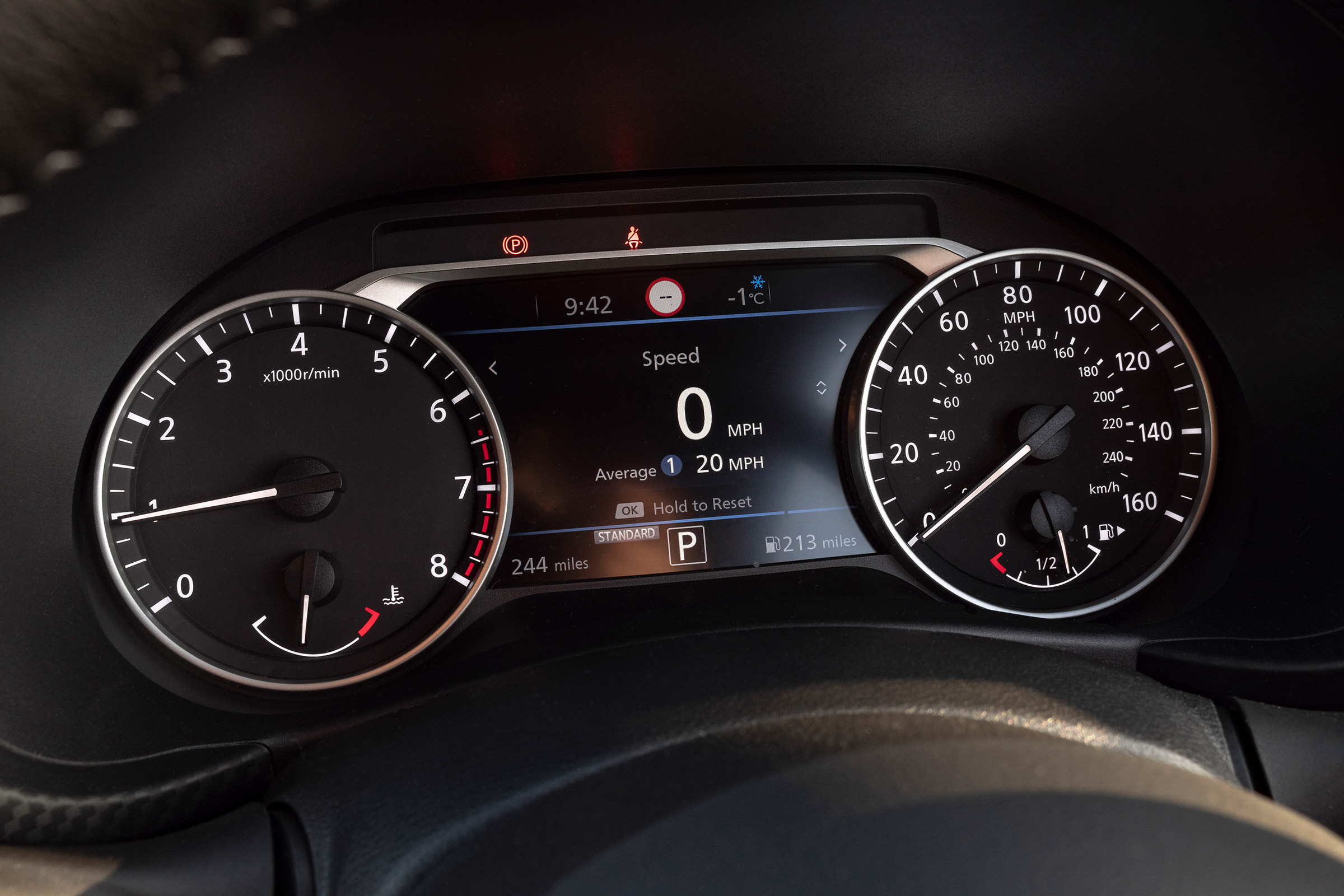 Nissan Juke - dials