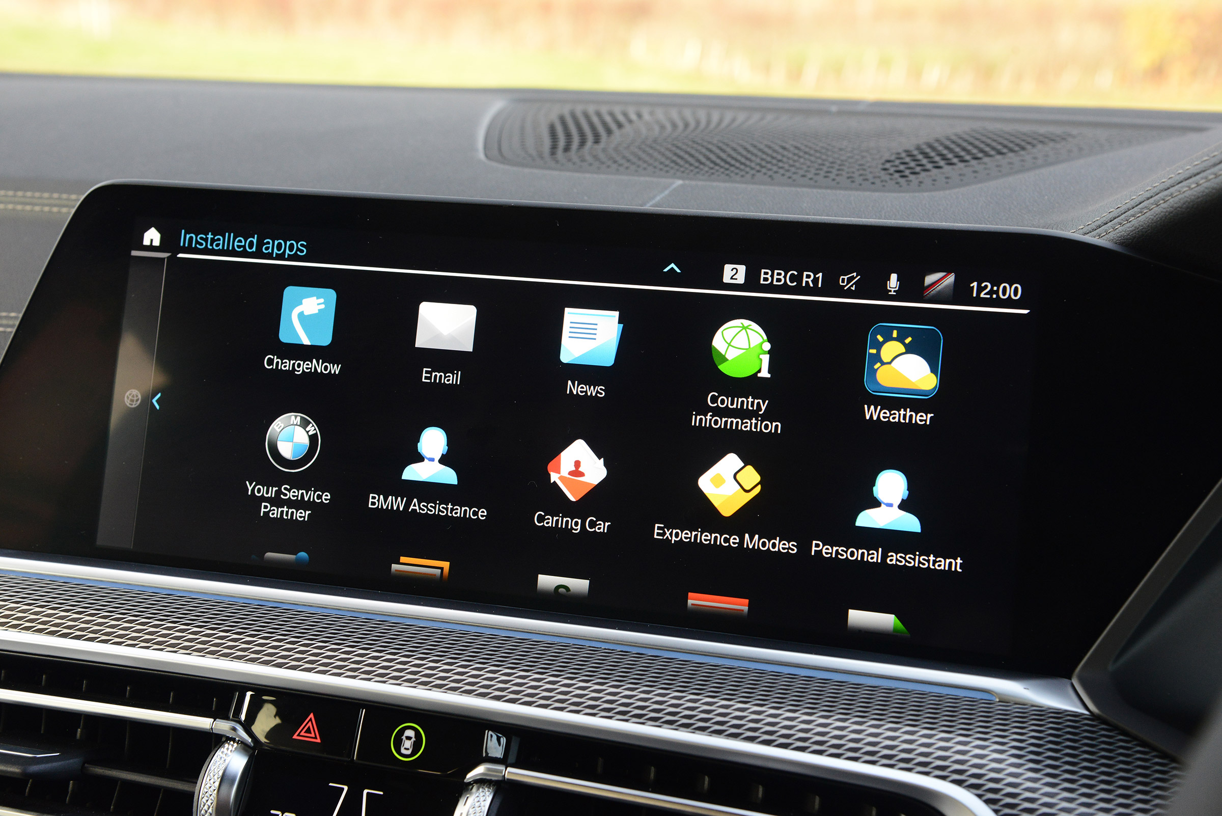 BMW X5 xDrive45e - infotainment