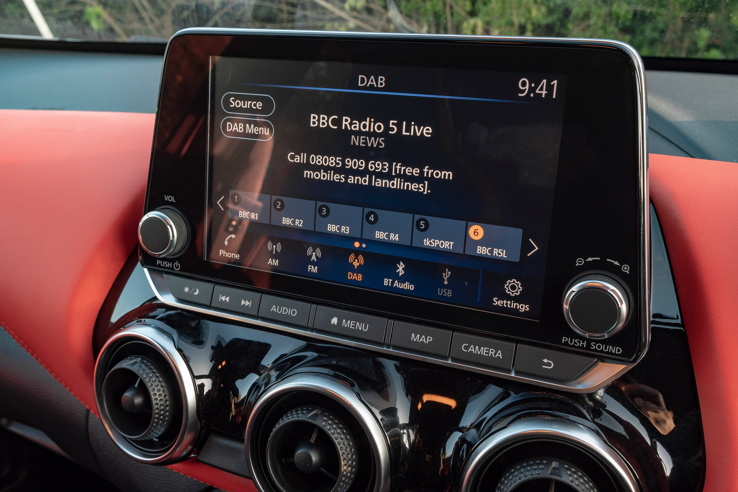 Nissan Juke - infotainment