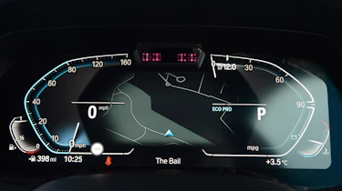 BMW X6 - dials