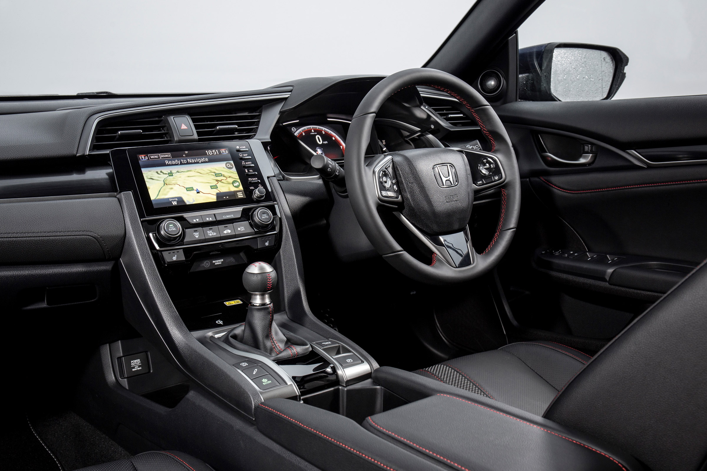 New Honda Civic Sport Line interior