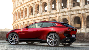 Ferrari Purosangue final rear