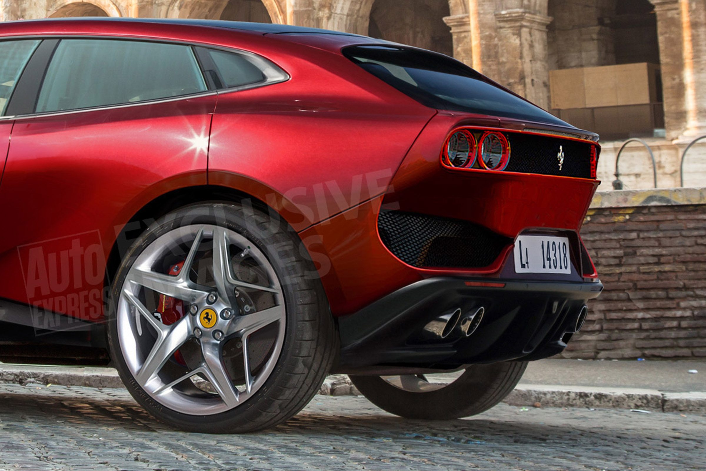 Ferrari Purosangue final detail