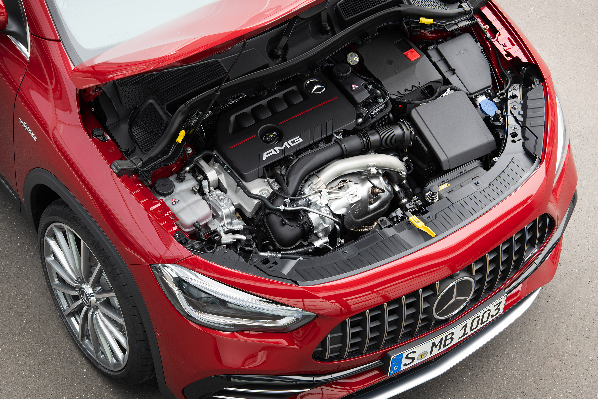 Mercedes-AMG GLA 35 - engine