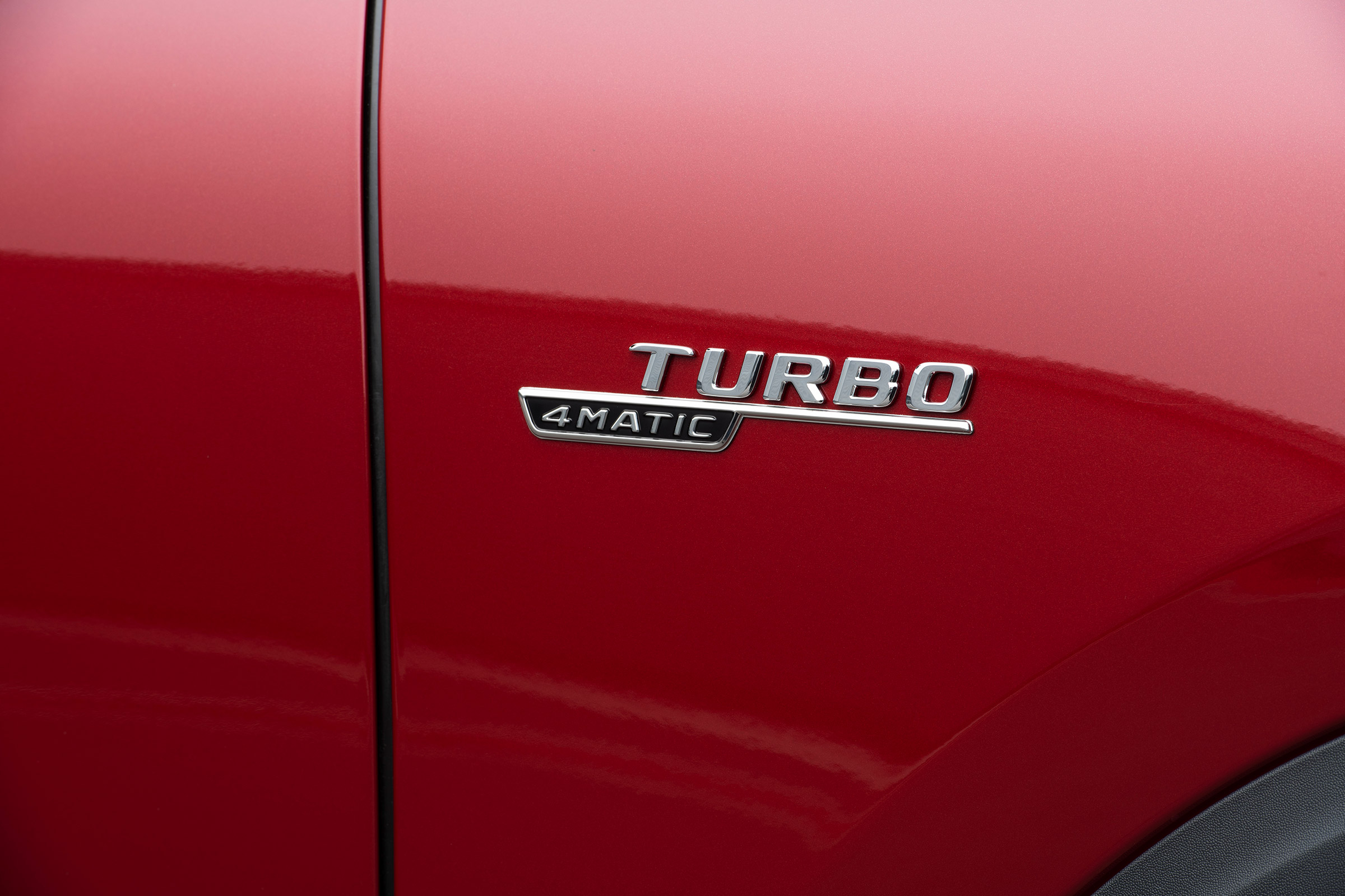Mercedes-AMG GLA 35 - Turbo badge