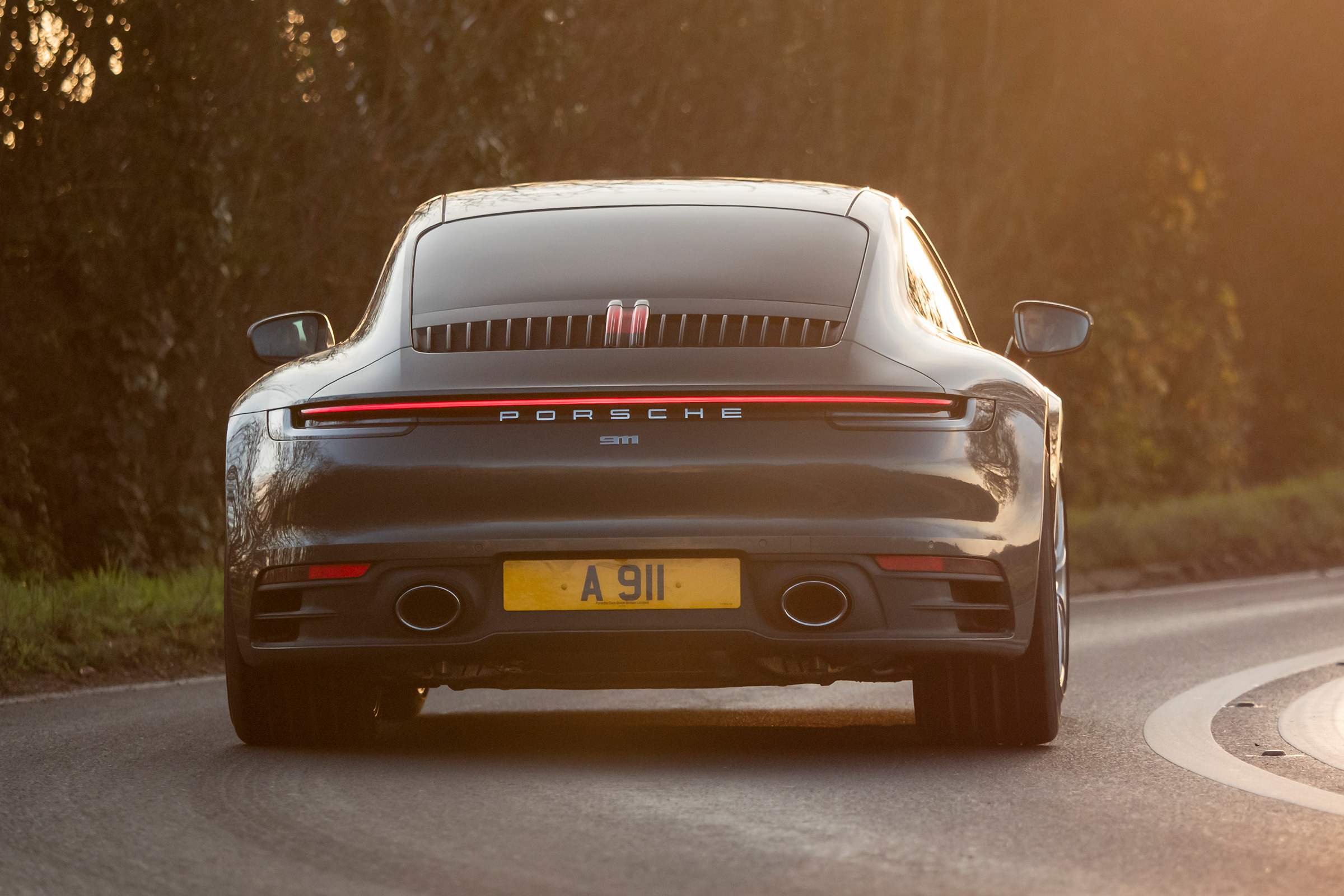 Porsche 911 Carrera - rear cornering