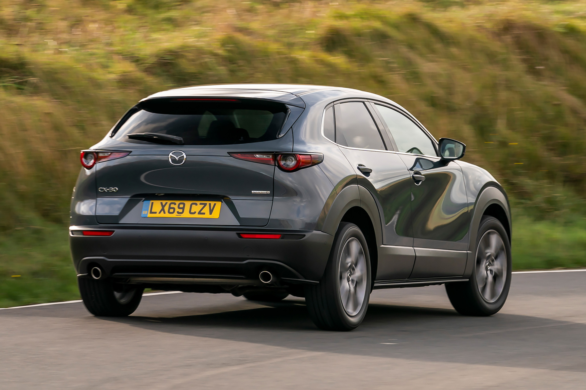 Mazda CX-30 - rear cornering