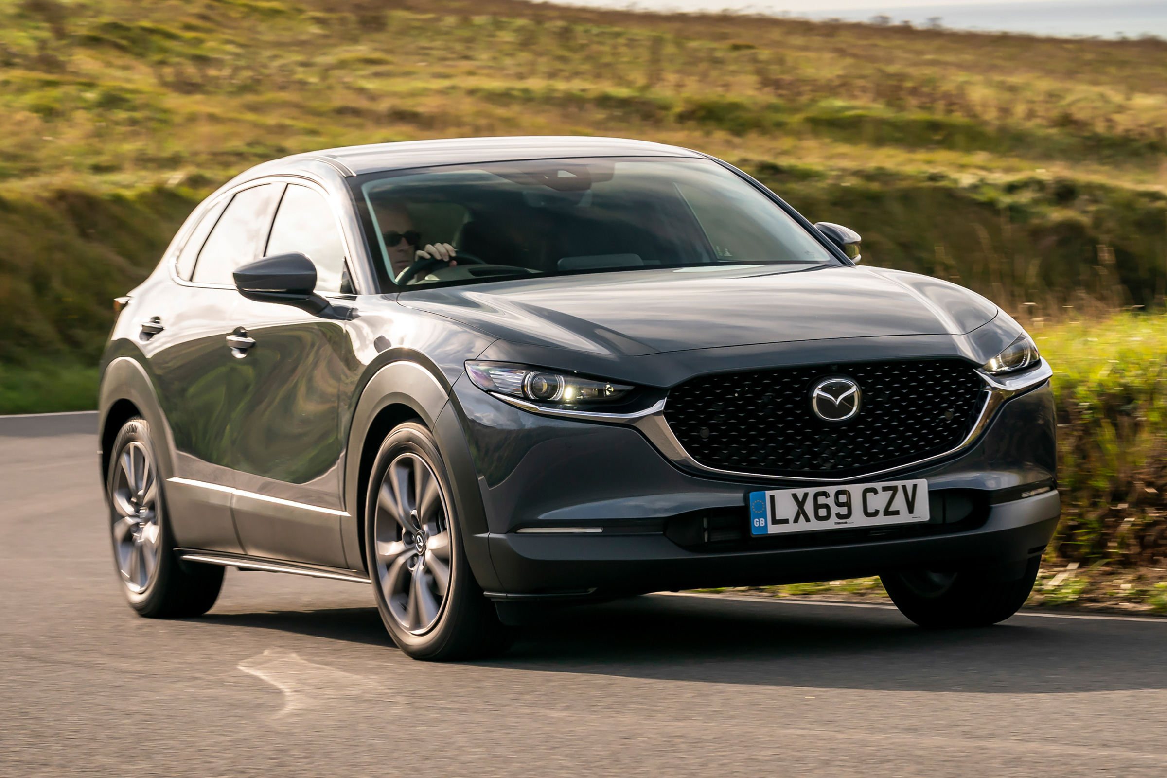 Mazda CX-30 - front cornering