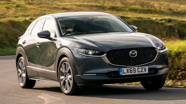 Mazda CX-30 - front cornering