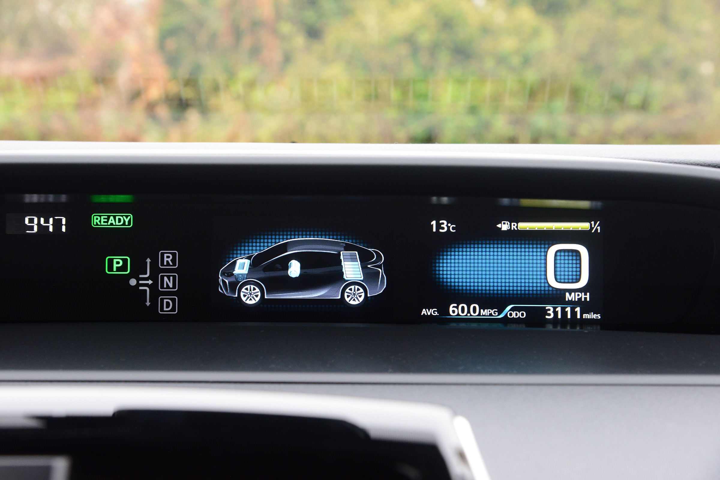 Toyota Prius - screen