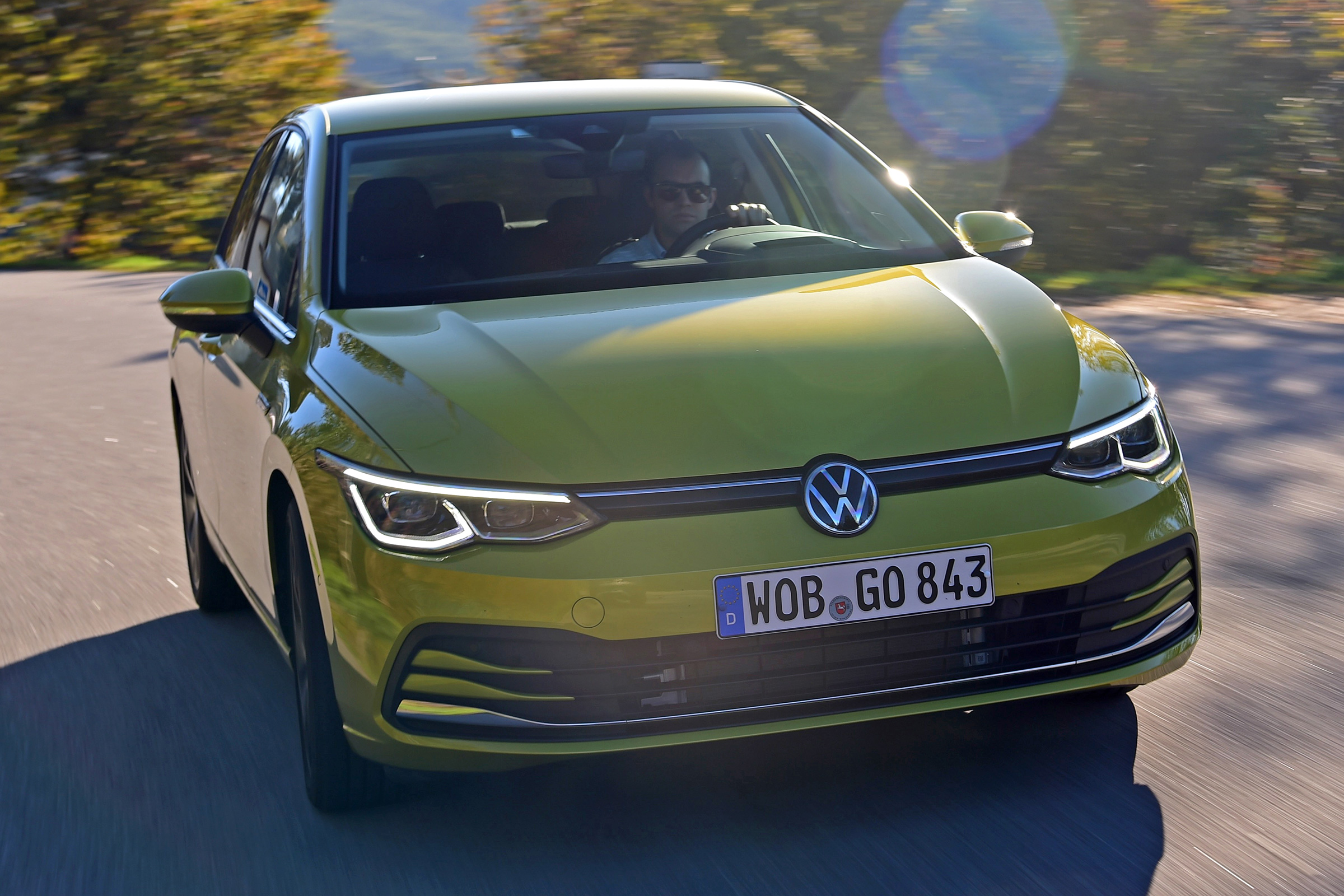 Volkswagen Golf Mk8 - front cornering