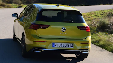 Volkswagen Golf Mk8 - rear cornering