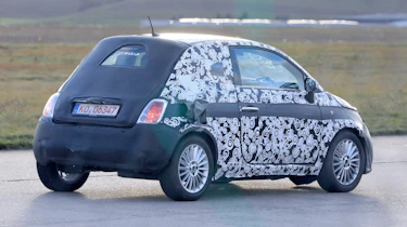 2020 Fiat 500 - spies - rear tracking