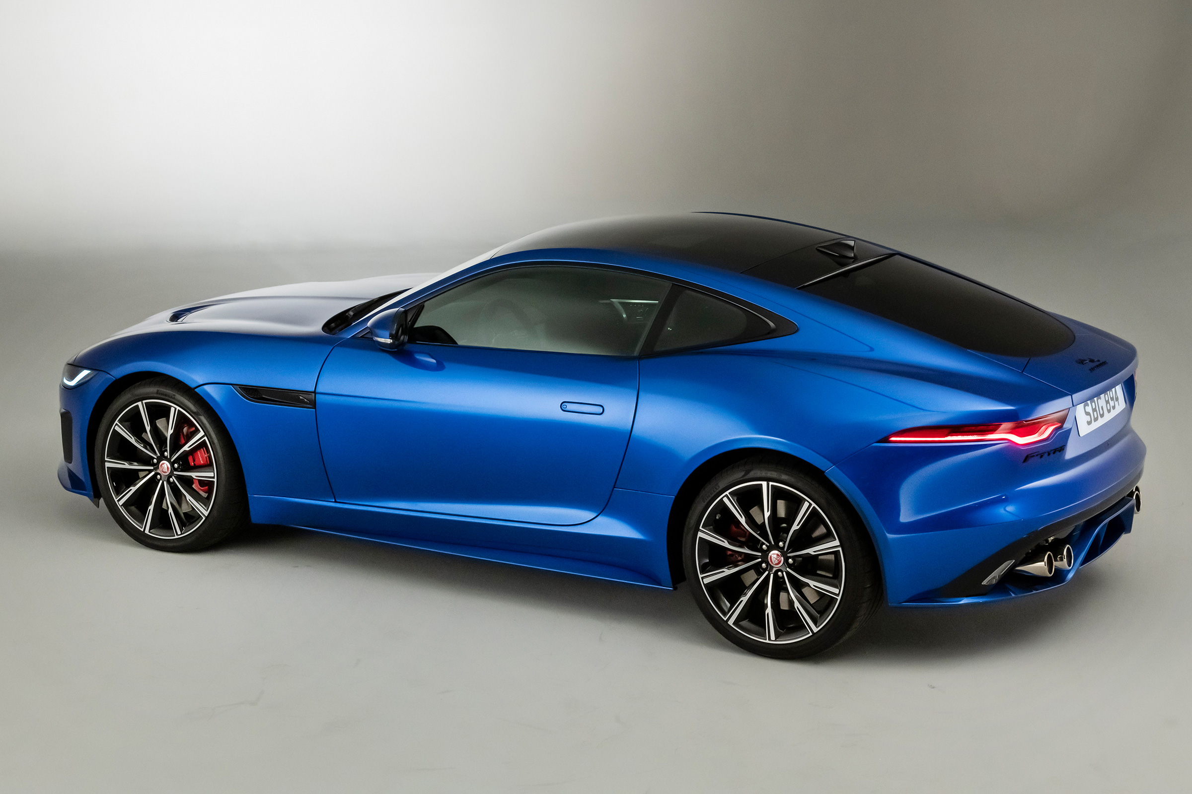 Jaguar F-Type - rear 3/4 static 