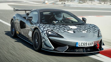 McLaren 620R - front tracking