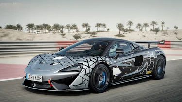 McLaren 620R - front tracking