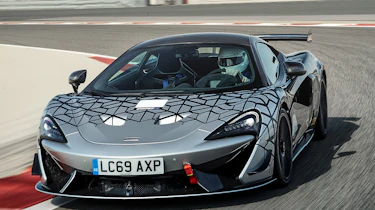 McLaren 620R - front tracking