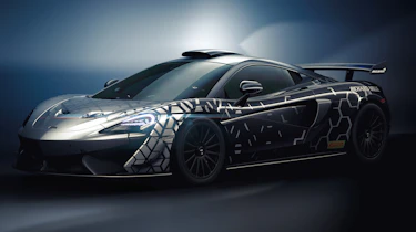 McLaren 620R - front 3/4 static