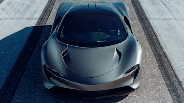 McLaren Speedtail - runway testing - front static