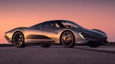 McLaren Speedtail - runway testing - front 3/4 static